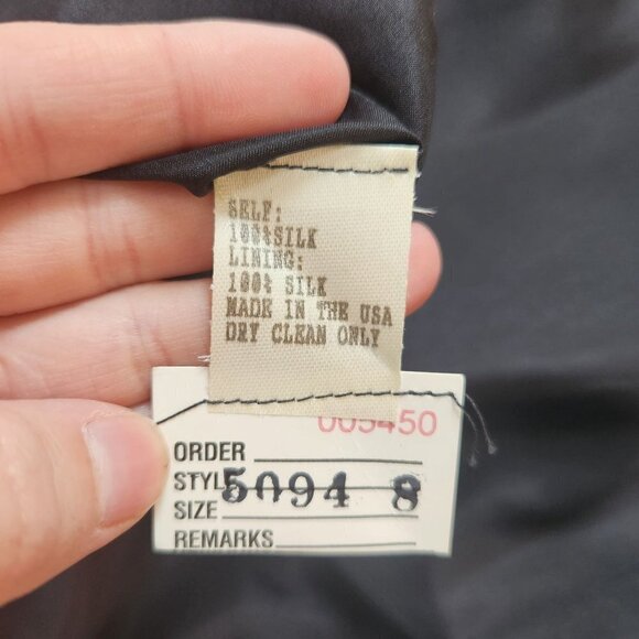 RARE Carolina Herrera 100% Silk Corset Sleeveless Midi Dress Evening Gown 8 - Picture 8 of 9